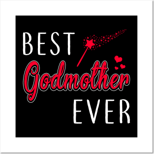 Best Godmother Ever Godmom God Mother Posters and Art